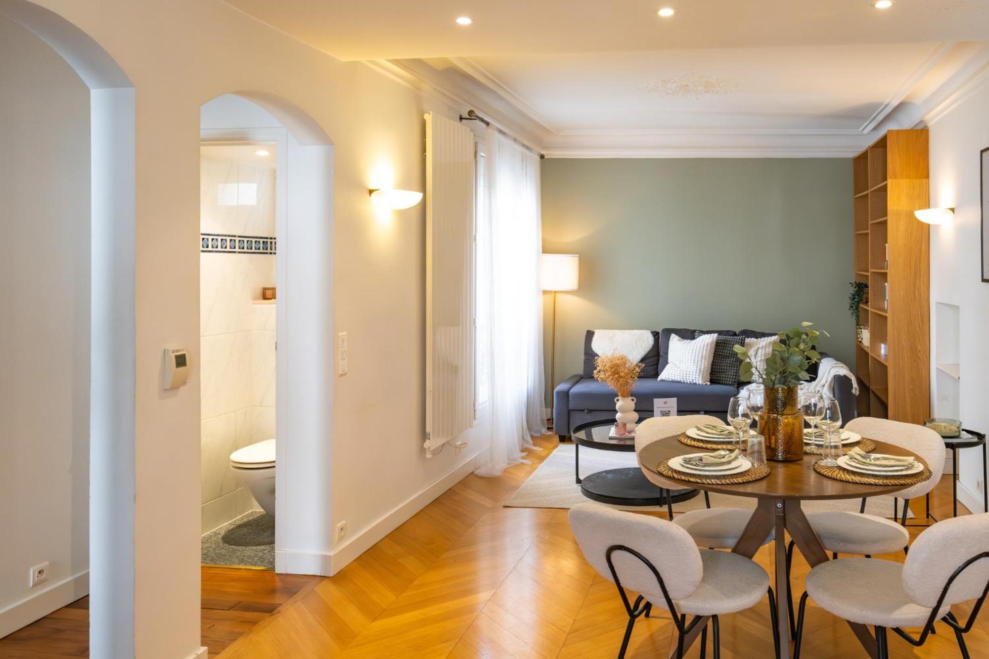 Spacious Apartment For 6 People Paris Exterior foto